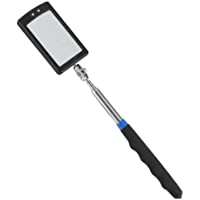 Weiyiroty Espejo Extensible Espejo de inspección Ajustable- Herramienta de extensión- Espejo telescópico- Espejo LED…